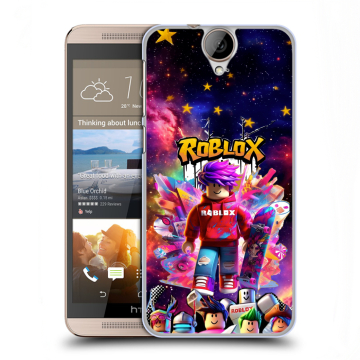 Пластиковый чехол на HTC One E9+ с принтом Roblox Роблокс Пластиковый чехол на HTC One E9+ с принтом Roblox Роблокс