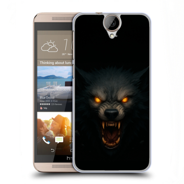 Пластиковый чехол на HTC One E9+ с принтом Волк