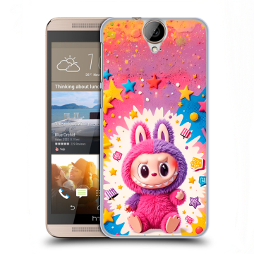 Пластиковый чехол на HTC One E9+ с принтом Labubu Лабубу