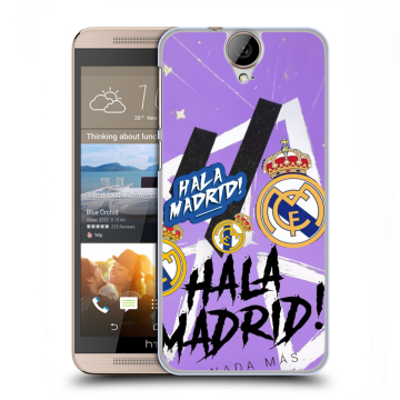 Пластиковый чехол на HTC One E9+ с принтом Real Madrid Реал Мадрид