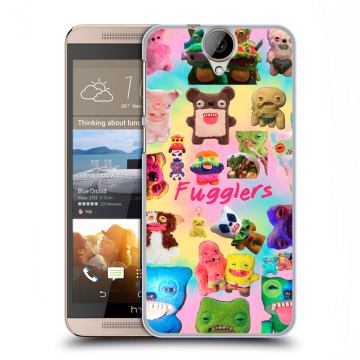 Пластиковый чехол на HTC One E9+ с принтом Флагер Fuggler