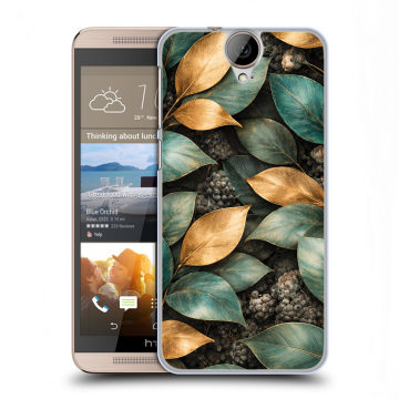 Пластиковый чехол на HTC One E9+ с принтом женский