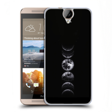 Пластиковый чехол на HTC One E9+ с принтом женский