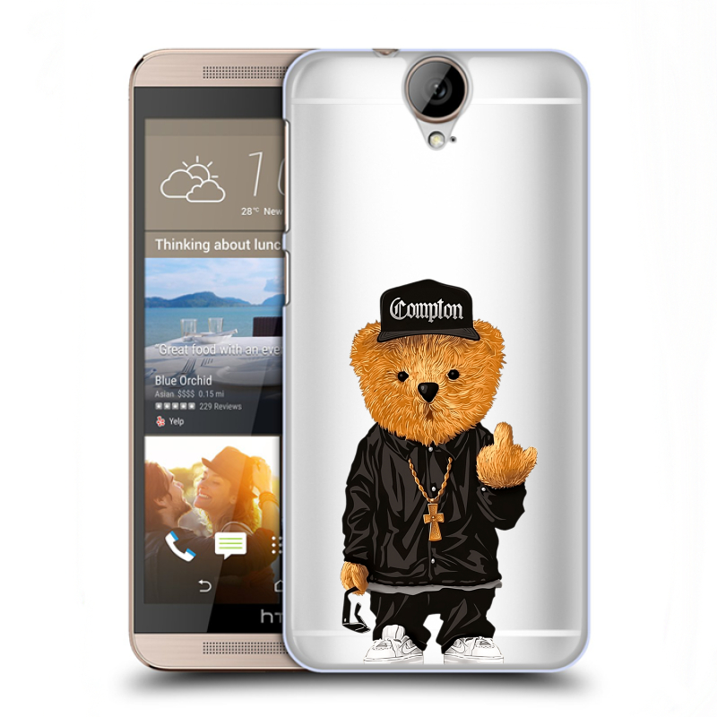 Пластиковый чехол на HTC One E9+ с принтом Мишка Пластиковый чехол на HTC One E9+ с принтом Мишка