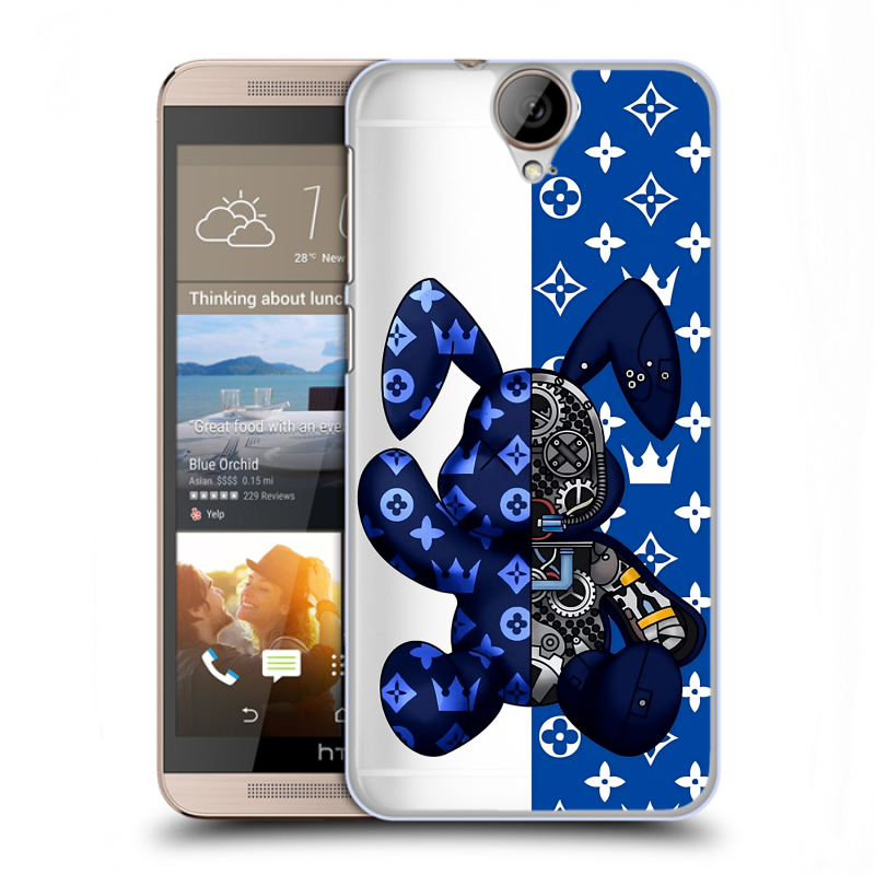 Пластиковый чехол на HTC One E9+ с принтом Луи робот Пластиковый чехол на HTC One E9+ с принтом Луи робот