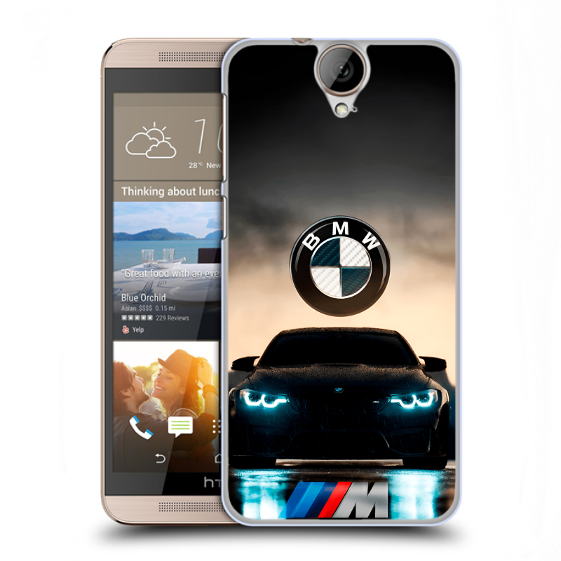 Пластиковый чехол на HTC One E9+ с принтом БМВ BMW Пластиковый чехол на HTC One E9+ с принтом БМВ BMW