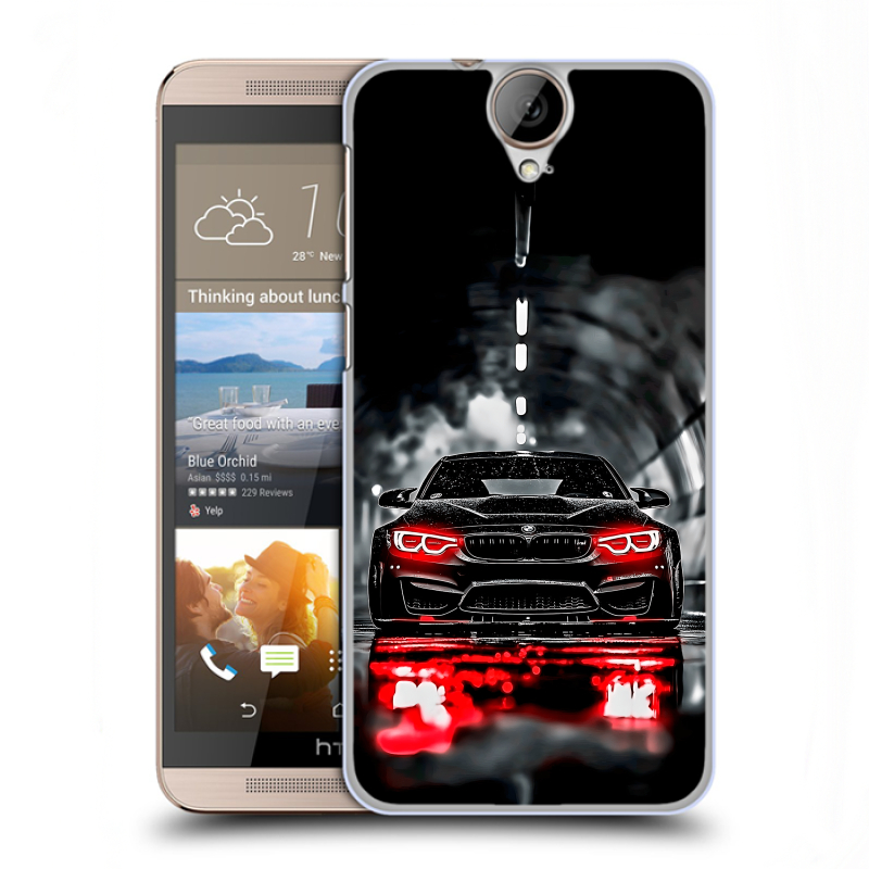 Пластиковый чехол на HTC One E9+ с принтом BMW БМВ Пластиковый чехол на HTC One E9+ с принтом BMW БМВ