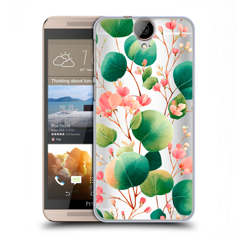 Пластиковый чехол на HTC One E9+ с принтом женский Пластиковый чехол на HTC One E9+ с принтом женский