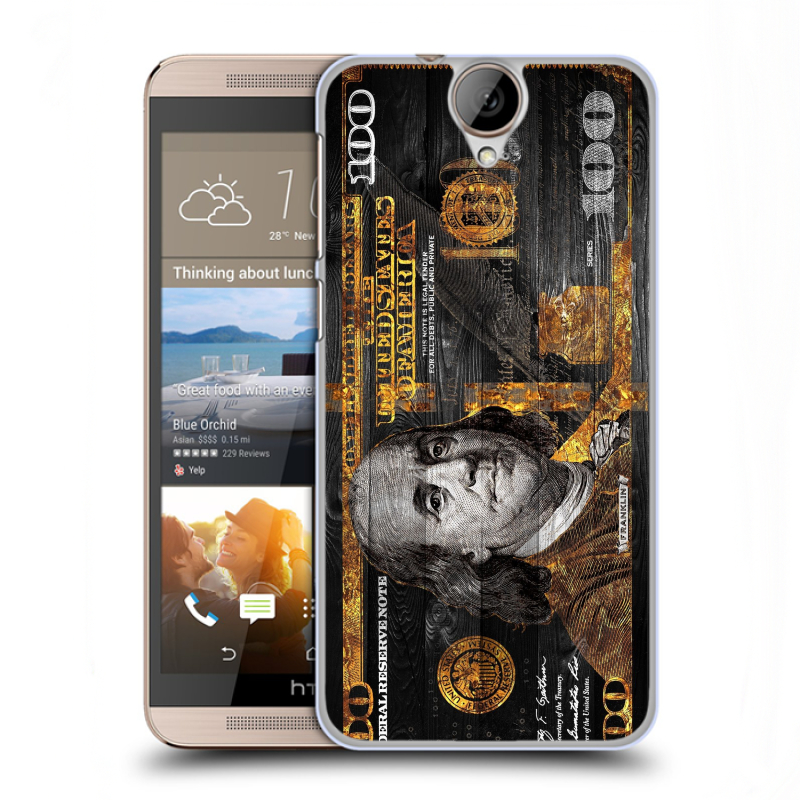 Пластиковый чехол на HTC One E9+ с принтом Доллар деньги Пластиковый чехол на HTC One E9+ с принтом Доллар деньги