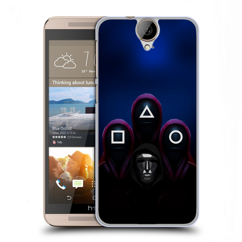 Пластиковый чехол на HTC One E9+ с принтом Игра Кальмара Пластиковый чехол на HTC One E9+ с принтом Игра Кальмара