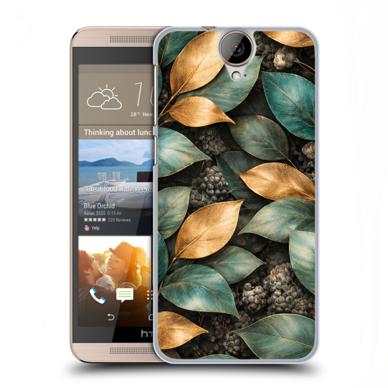 Пластиковый чехол на HTC One E9+ с принтом женский Пластиковый чехол на HTC One E9+ с принтом женский