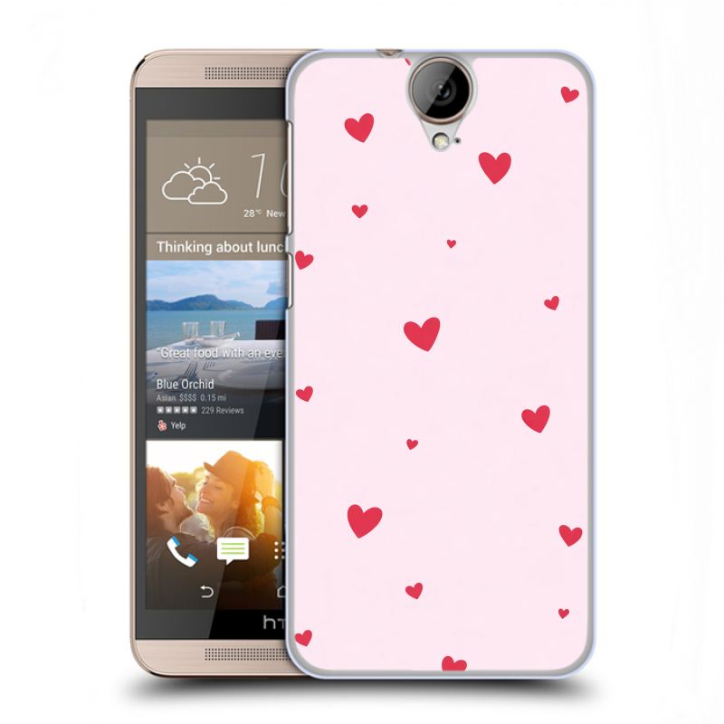 Пластиковый чехол на HTC One E9+ с принтом для девочек Пластиковый чехол на HTC One E9+ с принтом для девочек