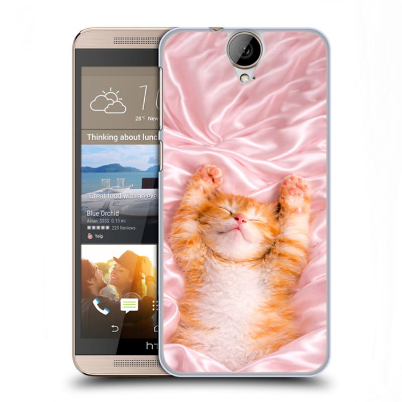 Пластиковый чехол на HTC One E9+ с принтом женский Пластиковый чехол на HTC One E9+ с принтом женский