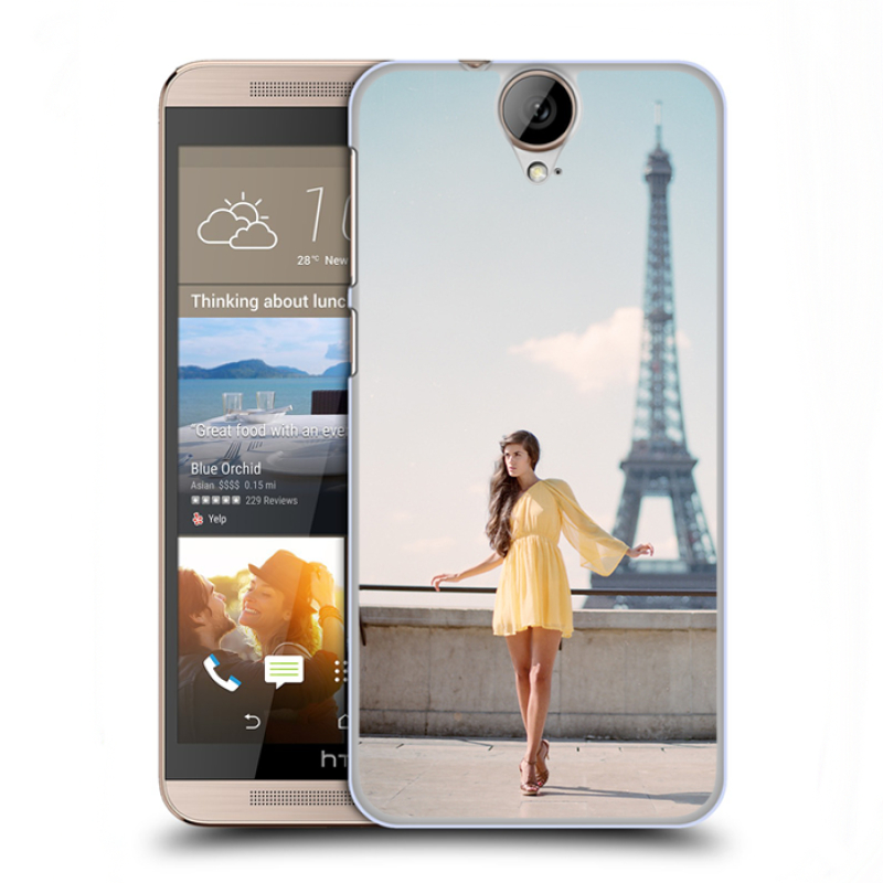 Пластиковый чехол на HTC One E9+ с принтом Париж Пластиковый чехол на HTC One E9+ с принтом Париж