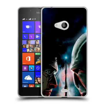 Силиконовый чехол на Microsoft Lumia 540 с принтом Гарри Поттер Harry Potter Силиконовый чехол на Microsoft Lumia 540 с принтом Гарри Поттер Harry Potter