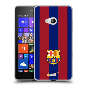 Силиконовый чехол на Microsoft Lumia 540 с принтом Барселона Barcelona Силиконовый чехол на Microsoft Lumia 540 с принтом Барселона Barcelona