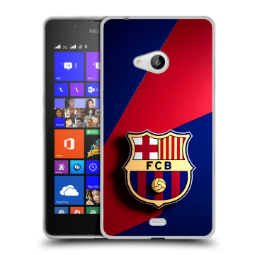 Силиконовый чехол на Microsoft Lumia 540 с принтом Барселона Barcelona Силиконовый чехол на Microsoft Lumia 540 с принтом Барселона Barcelona