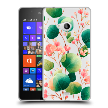Силиконовый чехол на Microsoft Lumia 540 с принтом женский Силиконовый чехол на Microsoft Lumia 540 с принтом женский