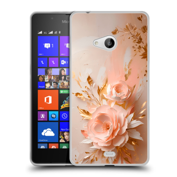 Силиконовый чехол на Microsoft Lumia 540 с принтом женский Силиконовый чехол на Microsoft Lumia 540 с принтом женский
