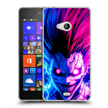 Силиконовый чехол на Microsoft Lumia 540 с принтом Death note Тетрадь смерти Силиконовый чехол на Microsoft Lumia 540 с принтом Death note Тетрадь смерти