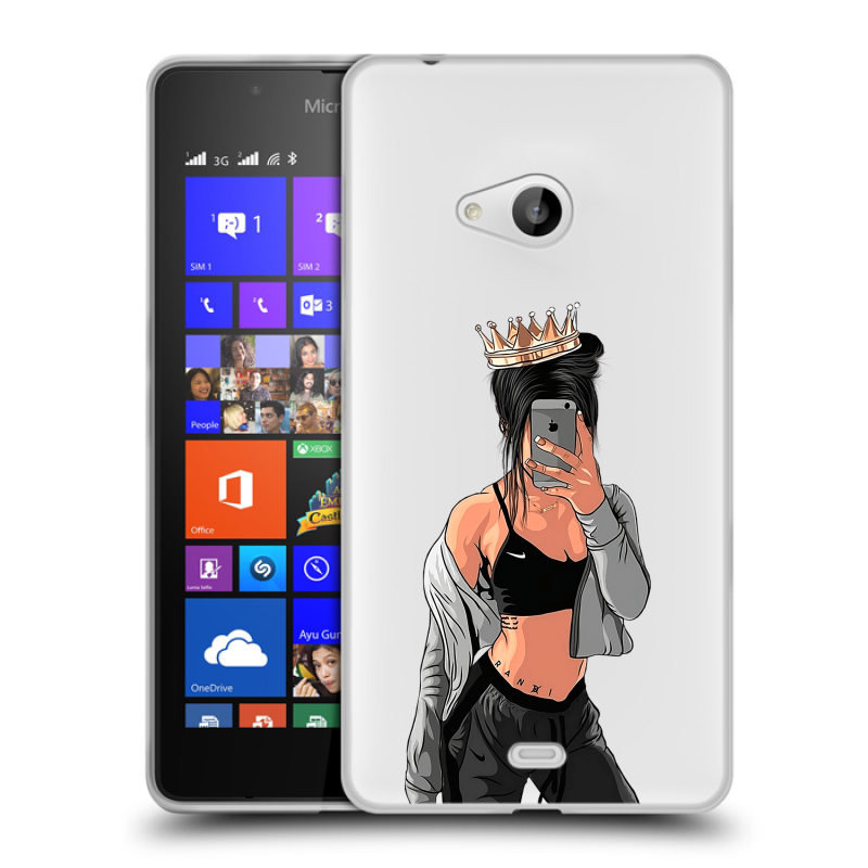 Пластиковый чехол на Microsoft Lumia 540 с принтом Женские принты Пластиковый чехол на Microsoft Lumia 540 с принтом Женские принты