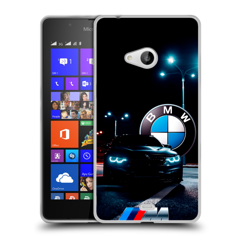Пластиковый чехол на Microsoft Lumia 540 с принтом БМВ BMW Пластиковый чехол на Microsoft Lumia 540 с принтом БМВ BMW