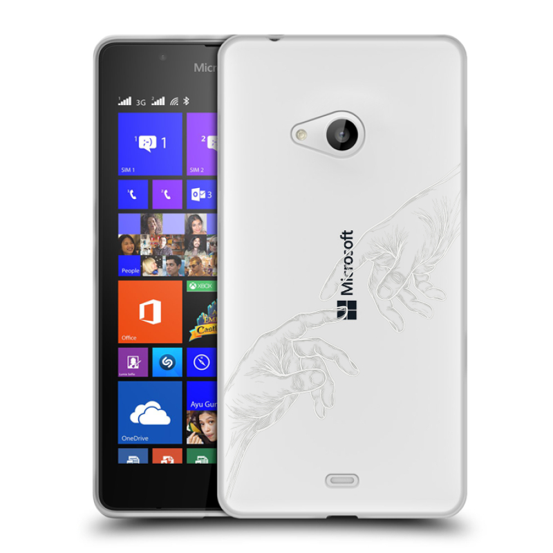 Пластиковый чехол на Microsoft Lumia 540 с принтом Сотворение мира Пластиковый чехол на Microsoft Lumia 540 с принтом Сотворение мира