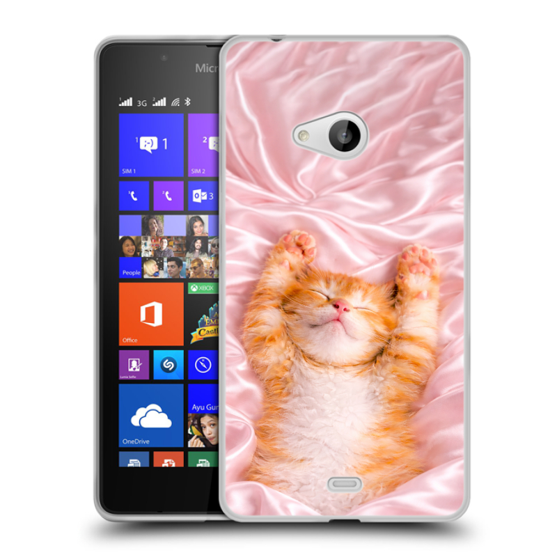 Силиконовый чехол на Microsoft Lumia 540 с принтом женский Силиконовый чехол на Microsoft Lumia 540 с принтом женский