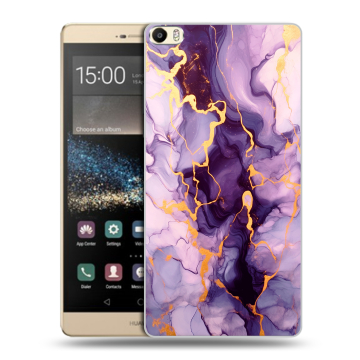 Пластиковый чехол на Huawei P8 Max с принтом Мрамор