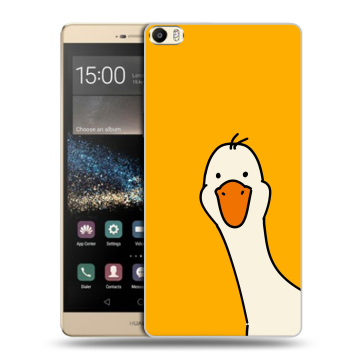 Пластиковый чехол на Huawei P8 Max с принтом Утка