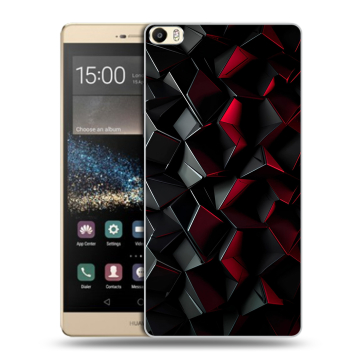 Пластиковый чехол на Huawei P8 Max с принтом Абстракция