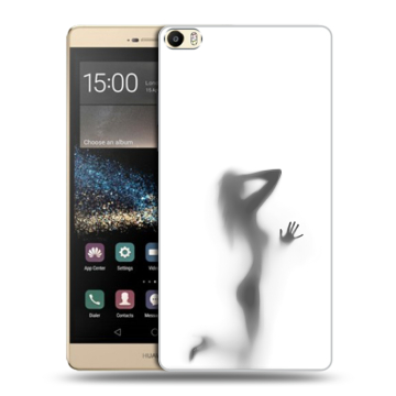 Пластиковый чехол на Huawei P8 Max с принтом Силуэт