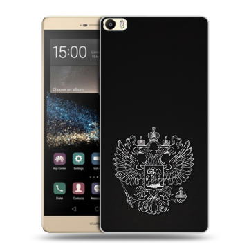 Пластиковый чехол на Huawei P8 Max с принтом Герб России Пластиковый чехол на Huawei P8 Max с принтом Герб России
