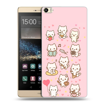 Пластиковый чехол на Huawei P8 Max с принтом Hello Kitty Хелоу Кити