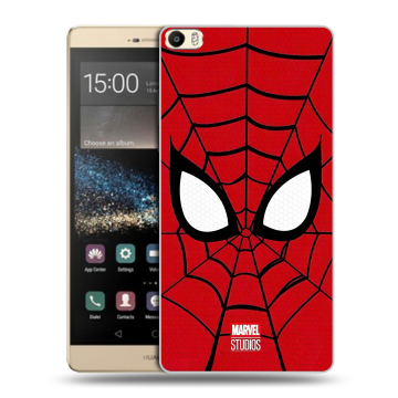 Пластиковый чехол на Huawei P8 Max с принтом человек паук spiderman