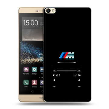 Пластиковый чехол на Huawei P8 Max с принтом БМВ BMW