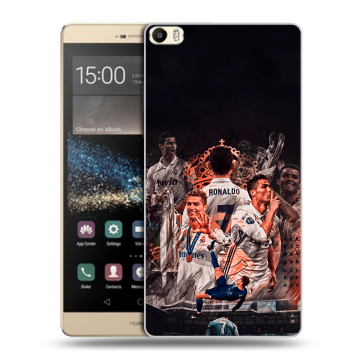 Пластиковый чехол на Huawei P8 Max с принтом Реал Роналдо Real Ronaldo