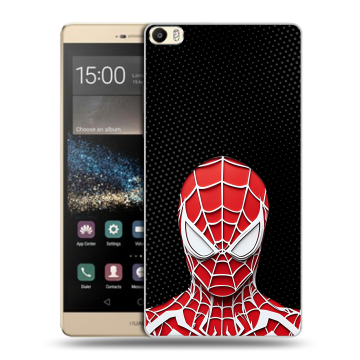 Пластиковый чехол на Huawei P8 Max с принтом человек паук spiderman