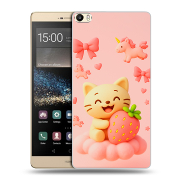 Пластиковый чехол на Huawei P8 Max с принтом для девочек