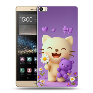 Пластиковый чехол на Huawei P8 Max с принтом для девочек