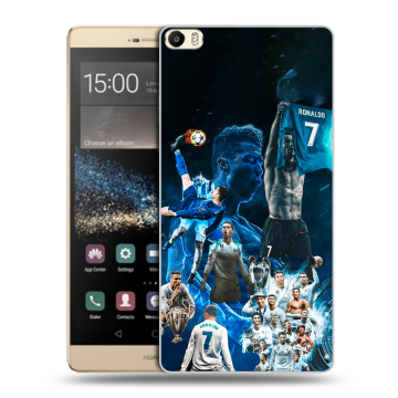 Пластиковый чехол на Huawei P8 Max с принтом Реал Роналдо