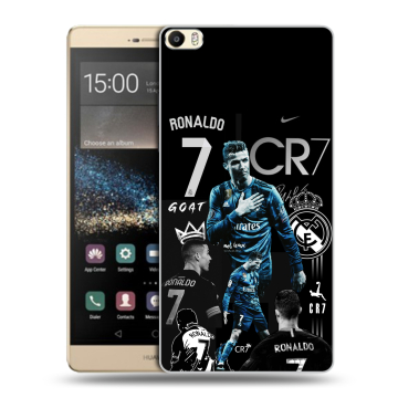 Пластиковый чехол на Huawei P8 Max с принтом Реал Роналдо