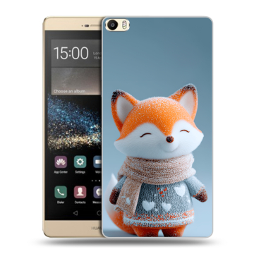 Пластиковый чехол на Huawei P8 Max с принтом Лиса