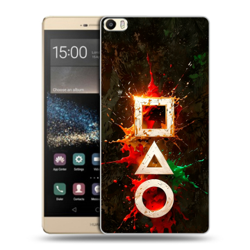 Пластиковый чехол на Huawei P8 Max с принтом Squid Game Игра кальмара