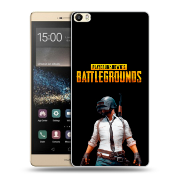 Пластиковый чехол на Huawei P8 Max с принтом PUGB ПАГБ