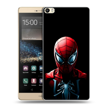Пластиковый чехол на Huawei P8 Max с принтом Spiderman Человек паук