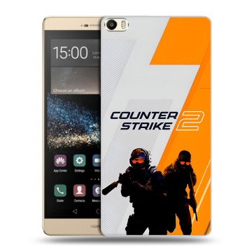 Пластиковый чехол на Huawei P8 Max с принтом Counter Strike