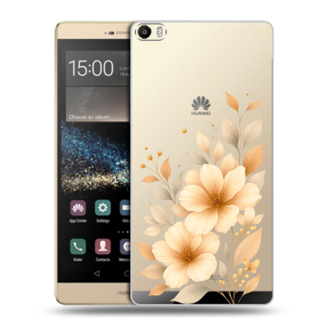 Пластиковый чехол на Huawei P8 Max с принтом для девушки