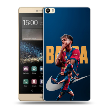 Пластиковый чехол на Huawei P8 Max с принтом Барселона Barca Yamal 