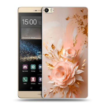 Пластиковый чехол на Huawei P8 Max с принтом женский